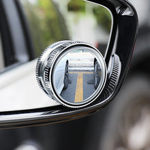 Load image into Gallery viewer, 2Pcs Car 360° Rotating Blind Spot Rear View Mirror Wide Angle Adjustable Round Mirror Suction Cup Convex Mirror