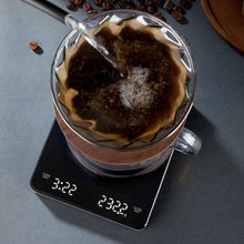 Load image into Gallery viewer, Digital Coffee Scale with Timer LED Screen Espresso USB 3kg/ 0.1g High Precision Measures in Oz/ml/g Kitchen Scale