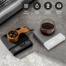 Load image into Gallery viewer, Digital Coffee Scale with Timer LED Screen Espresso USB 2kg/ 0.1g High Precision Measures in Oz/ml/g Kitchen Scale