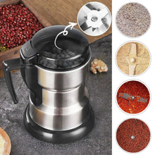 Load image into Gallery viewer, High Power Kitchen Multifunctional Electric Grinder Cereal Nuts Beans Spices Grains Grinder Machine Home Coffee Grinder