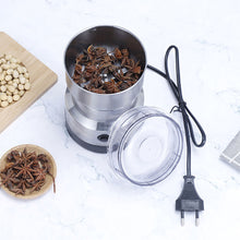 Load image into Gallery viewer, Portable Mini Kitchen Multifunctional Electric Grinder Cereal Nuts Beans Spices Grains Grinder Machine Home Coffee Grinder