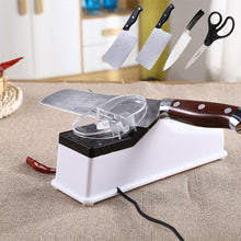 Load image into Gallery viewer, USB Electric Knife Sharpener Professional Electric Whetstone Easy Operate Safe for Straight Serrated Knives Scissors Tool