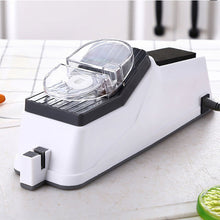 Load image into Gallery viewer, USB Electric Knife Sharpener Professional Electric Whetstone Easy Operate Safe for Straight Serrated Knives Scissors Tool
