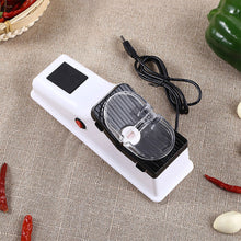 Load image into Gallery viewer, USB Electric Knife Sharpener Professional Electric Whetstone Easy Operate Safe for Straight Serrated Knives Scissors Tool