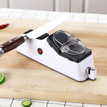 Load image into Gallery viewer, USB Electric Knife Sharpener Professional Electric Whetstone Easy Operate Safe for Straight Serrated Knives Scissors Tool