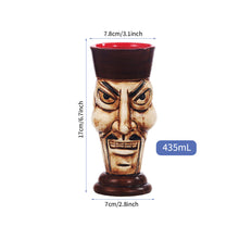 Load image into Gallery viewer, Hawaii Easter Island Tiki Cup Cocktail Cup Ceramic Porcelain Beer Wine Mug Party Cocktail Glass Cup Bar Decorations Gift