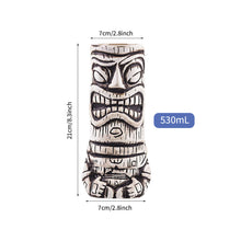 Load image into Gallery viewer, Hawaii Easter Island Tiki Cup Cocktail Cup Ceramic Porcelain Beer Wine Mug Party Cocktail Glass Cup Bar Decorations Gift
