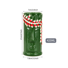 Load image into Gallery viewer, Hawaii Easter Island Tiki Cup Cocktail Cup Ceramic Porcelain Beer Wine Mug Party Cocktail Glass Cup Bar Decorations Gift