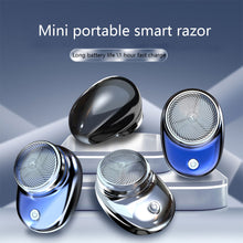 Load image into Gallery viewer, Electric Shaver Portable Mini USB Rechargeable Automatic Razor Washable Durable Detachable Beard Trimmer