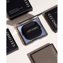 Load image into Gallery viewer, Portable Oil Absorbent Paper With Powder Puff Mirror Oil Control Makeup Holding Bamboo Charcoal Paper Facial Cleaning Tool