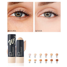 Load image into Gallery viewer, 12 Colors Lightweight Breathable Matte Foundation Stick Waterproof Long Lasting Facial Concealer Makeup Cosmetics