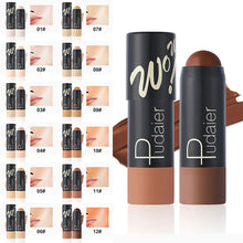 Load image into Gallery viewer, 12 Colors Lightweight Breathable Matte Foundation Stick Waterproof Long Lasting Facial Concealer Makeup Cosmetics