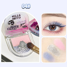 Load image into Gallery viewer, 3 Colors Eyeshadow Palette Matte Pearlescent Portable Long-lasting Eyeshadow Palette Eye Makeup Beauty Cosmetics