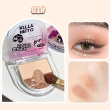 Load image into Gallery viewer, 3 Colors Eyeshadow Palette Matte Pearlescent Portable Long-lasting Eyeshadow Palette Eye Makeup Beauty Cosmetics