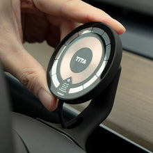 Load image into Gallery viewer, Car Phone Holder Mounts Magnetic Wireless Car Charger Mount Adsorbable Smartphone Holder for Tesla Model 3 Y 2023 Accessoires