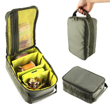 Load image into Gallery viewer, 1PC Large Capacity Fishing Gear Bag Lure Drop Wheel Protective Cover Portable Adjustable Multi-Interval Fishing Line Bait Storage Packbag Fishing Accessories