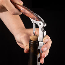 Load image into Gallery viewer, Stainless Steel Wine Opener Professional Waiters Corkscrew Beer Bottle Opener And Foil Cutter Gift For Wine Lover