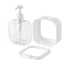 Load image into Gallery viewer, Refillable Bathroom Empty Bottle Dispenser with Press Pump for Soap Shampoo Shower Lotion Portable Travel Hand Washing Bottle