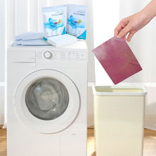 Load image into Gallery viewer, 50Pcs/Bag Laundry Tablets Laundry Paper Anti-Staining Clothes Sheets Anti-String Mixing Color Absorption Washing Accessories