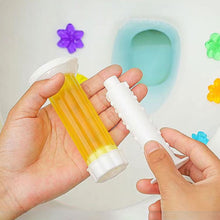 Load image into Gallery viewer, Flower Aromatic Toilet Gel Fragrance Deodorant Cleaner Toilet Air Freshener Remove Odors Leave No Traces 14 Flowers Bathroom Cleaning Tools