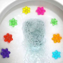 Load image into Gallery viewer, Flower Aromatic Toilet Gel Fragrance Deodorant Cleaner Toilet Air Freshener Remove Odors Leave No Traces 14 Flowers Bathroom Cleaning Tools