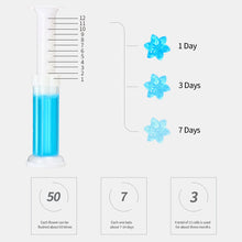 Load image into Gallery viewer, Flower Aromatic Toilet Gel Fragrance Deodorant Cleaner Toilet Air Freshener Remove Odors Leave No Traces 14 Flowers Bathroom Cleaning Tools