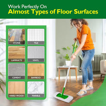 Load image into Gallery viewer, Thickened Elastic Band Flat Mop Pads Coral Fleece/Microfiber/Chenille Replacement Rotary Sweeper Mop Washable Wet Mopping Cloth for Floor Cleaning