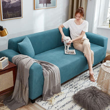 Load image into Gallery viewer, Elastic Sofa Covers For Living Room Geometric ArmChair Knitted Corn Grid Fabric Sofa Slipcovers Chair Protector Home Decor