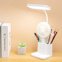 Load image into Gallery viewer, Dimmable LED USB Learning Bedside Reading Night Light LED Desk Lamp Eye Protection Desk For College Student Dormitory Bedroom
