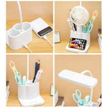 Load image into Gallery viewer, Dimmable LED USB Learning Bedside Reading Night Light LED Desk Lamp Eye Protection Desk For College Student Dormitory Bedroom