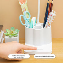 Load image into Gallery viewer, Dimmable LED USB Learning Bedside Reading Night Light LED Desk Lamp Eye Protection Desk For College Student Dormitory Bedroom