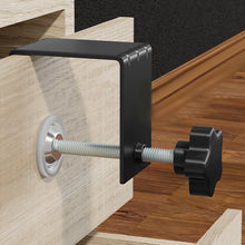 Load image into Gallery viewer, Thicken Woodworking Jig Steel Drawer Front Installation Clamps U Shape Drawer Panel Clips Cabinet Tool Home Furniture Accessories