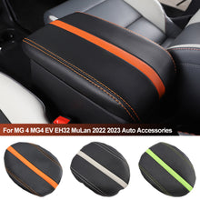 Load image into Gallery viewer, Car Armrest Console Storage Box Central Control Leather Cover For MG 4 MG4 EV EH32 MuLan 2022 2023 Auto Accessories