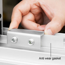 Load image into Gallery viewer, 1Pc Aluminum Alloy Door Screen Window Lock Stopper Sliding Window Anti-theft Door Protective Lock Baby Child Pet Safety Lock Buckle