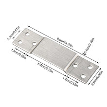 Load image into Gallery viewer, 1Pc Stainless Steel Hanging Hook Code Ceramic Tile Display Buckle U-shape Corner Bracket Joint Fastener Wall Support with Screws