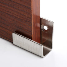 Load image into Gallery viewer, 1Pc Stainless Steel Hanging Hook Code Ceramic Tile Display Buckle U-shape Corner Bracket Joint Fastener Wall Support with Screws