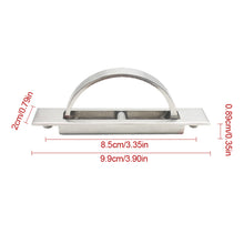 Load image into Gallery viewer, Tatami Hidden Handles Zinc Alloy Door Embedded Pull Cover Floor Cabinet Handle Dark Recessed Knobs Furniture Hardware