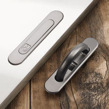 Load image into Gallery viewer, Tatami Hidden Handles Zinc Alloy Door Embedded Pull Cover Floor Cabinet Handle Dark Recessed Knobs Furniture Hardware