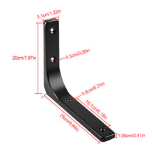 Load image into Gallery viewer, 1Pc Shelf Support Thickened Wall Mounted Shelf Bracket Multifunctional Triangular L-shaped Space Saving Fixed Bracket Furniture
