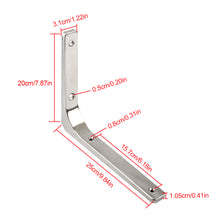 Load image into Gallery viewer, 1Pc Shelf Support Thickened Wall Mounted Shelf Bracket Multifunctional Triangular L-shaped Space Saving Fixed Bracket Furniture