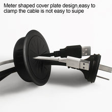 Load image into Gallery viewer, 1Pc Circlip Wire Grommet Gasket Electric Box Inlet Outlet Seal Ring Dust Plug Cover Cable Holder Protector