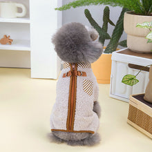 Load image into Gallery viewer, Pet Clothing Dog Clothes Double D-Ring Four Legs Fluffy Jacket for Dogs Autumn and Winter Small and Medium-Sized Dogs