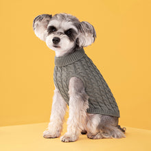 Load image into Gallery viewer, Puppy Dog Sweaters for Small Medium Dogs Cats Clothes Winter Warm Pet Turtleneck Chihuahua Vest Soft Yorkie Coat Teddy Jacket