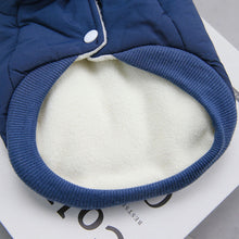 Load image into Gallery viewer, Pet Dog Lapel Coat Dog Cat Clothes Dog Autumn Winter Clothes Teddy Beagle Clothing Sweater Fleece Sweater Dog Clothes Pet Coat