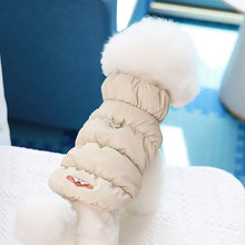 Load image into Gallery viewer, Soft Warm Dog Clothes Winter Padded Puppy Cat Coat Jacket For Small Medium Dogs Chihuahua French Bulldog Poodle Vest Pet Outfit