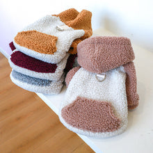 Load image into Gallery viewer, Winter Pet Clothes Warm Fleece Sweatshirts Brushed Dog Clothes Pet Supplies Pet Accessories Dog Hoodie French Bulldog Clothes
