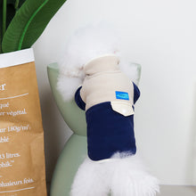 Load image into Gallery viewer, Pet Dog Lapel Coat Dog Cat Clothes Dog Autumn Winter Clothes Teddy Beagle Clothing Sweater Fleece Sweater Dog Clothes Pet Coat