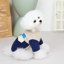 Load image into Gallery viewer, Pet Dog Lapel Coat Dog Cat Clothes Dog Autumn Winter Clothes Teddy Beagle Clothing Sweater Fleece Sweater Dog Clothes Pet Coat