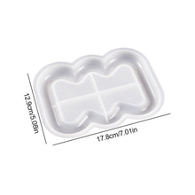 Load image into Gallery viewer, DIY Cloud Love Candle Storage Tray Silicone Mold Irregular Plate Coaster Gypsum Cement Mold Tray Pendant Crystal Drop Glue Mold