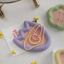 Load image into Gallery viewer, DIY Cloud Love Candle Storage Tray Silicone Mold Irregular Plate Coaster Gypsum Cement Mold Tray Pendant Crystal Drop Glue Mold